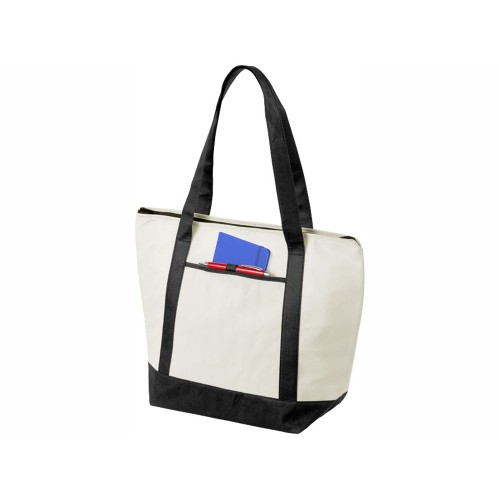 Сумка-холодильник "Lighthouse", натуральный/черный