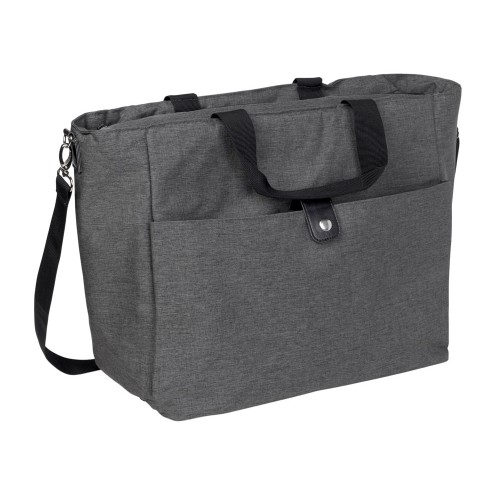 Сумка-холодильник Fabrizio со штопором, серый/черный