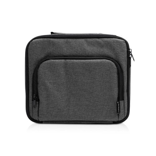 Сумка-холодильник из переработанного полиэстера Сотэк (SOTEK), меланжевый серый