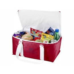 Сумка-холодильник "Lavrik", красный/белый