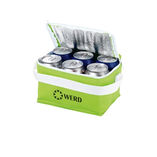 Сумка-холодильник "Spectrum", зеленое яблоко/белый