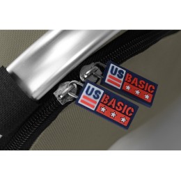 Изотермическая сумка-холодильник "FROST" складная с алюминиевой рамой, серый