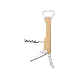 Сумка-холодильник Fabrizio со штопором, серый/черный