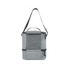 Tundra, сумка-холодильник из переработанного PET-пластика, для обеда, на 9 банок, серый яркий