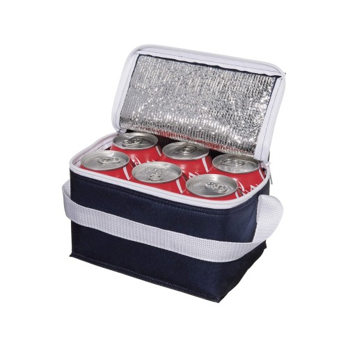 Сумка-холодильник "Spectrum", темно-синий/белый