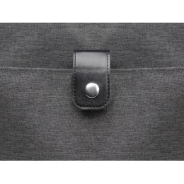 Сумка-холодильник Fabrizio со штопором, серый/черный