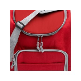 Сумка-холодильник BAYONA из полиэстера 600D, красный