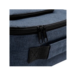 Сумка-холодильник из переработанного полиэстера Сотэк (SOTEK), меланжевый синий