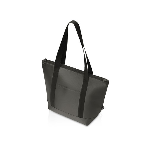 Сумка-холодильник «Cool XL» с двумя лямками на плечо, темно-серый