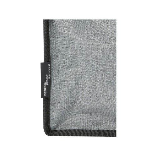 Reclaim, сумка-холодильник объемом 1,4 л из переработанного PET-пластика, серый яркий