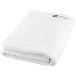 Полотенце для ванны Ellie из хлопка плотностью 550 г/м2 и размером 70x140 см, белый