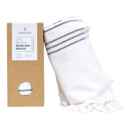 Originalhome плед 3-в-1 из переработанных материалов - 85 x 175 см - Белый