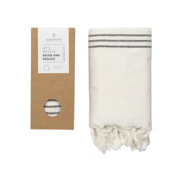 Originalhome плед 3-в-1 из переработанных материалов - 85 x 175 см - Белый