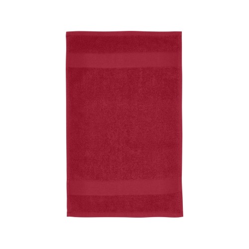 Хлопковое полотенце для ванной Sophia 30x50 см плотностью 450 г/м2, красный