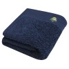 Хлопковое полотенце для ванной Chloe 30x50 см плотностью 550 г/м2, темно-синий