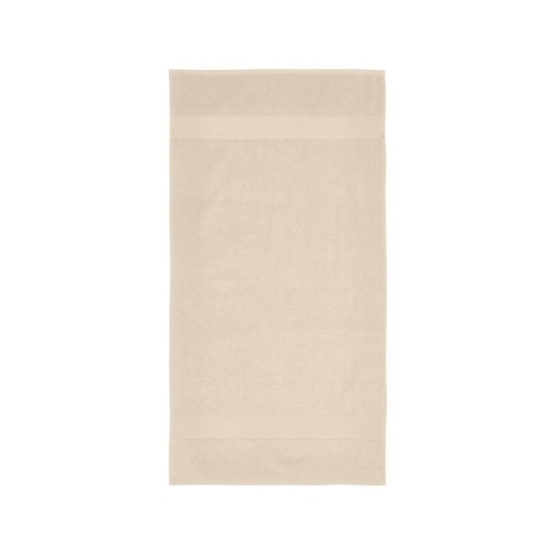 Хлопковое полотенце для ванной Charlotte 50x100 см с плотностью 450 г/м2, бежевый