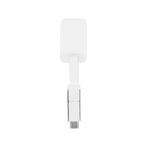 Зарядный кабель 3-в-1 "Charge-it", белый