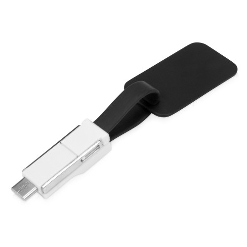 Зарядный кабель 3-в-1 "Charge-it", черный