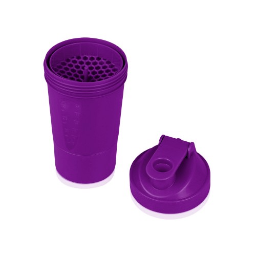 Шейкер для спортивного питания «Level Up», фиолетовый