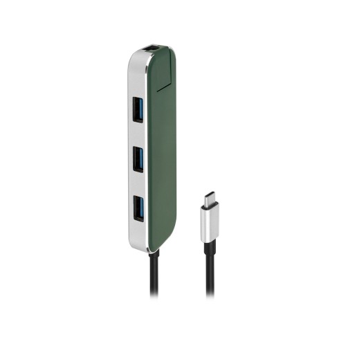 Хаб USB Rombica Type-C Chronos Green (Р)