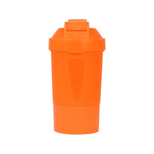 Шейкер для спортивного питания «Level Up», оранжевый