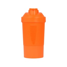 Шейкер для спортивного питания «Level Up», оранжевый