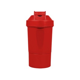 Шейкер для спортивного питания «Level Up», красный