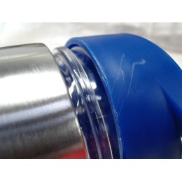 Бутылка для воды "Pallant ", тритан, 700мл, прозрачный/синий