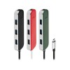 Хаб USB Rombica Type-C Chronos Green (Р)