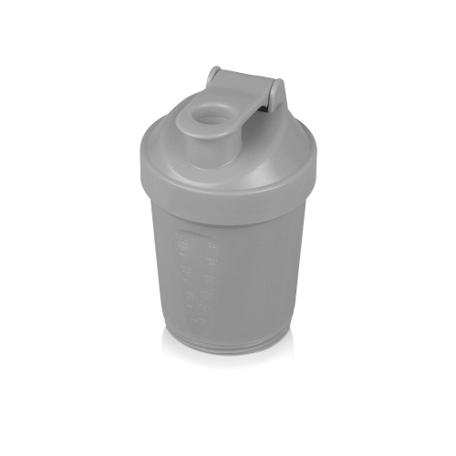 Шейкер для спортивного питания «Level Up», серый