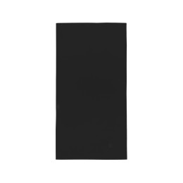 Lucas спортивное полотенце из переработанного полиэстера 70х140 см - сплошной черный