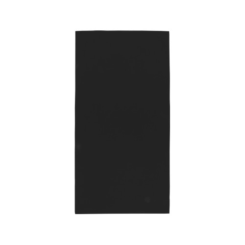 Lucas спортивное полотенце из переработанного полиэстера 70х140 см - сплошной черный