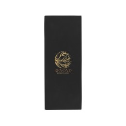 Althea спортивное полотенце 30х80 см - сплошной черный