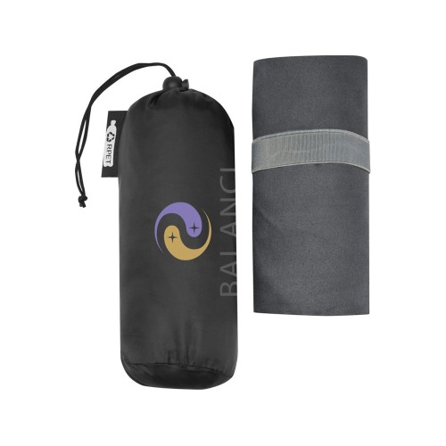 Pieter сверхлегкое быстросохнущее полотенце из переработанного РЕТ-пластика, серый