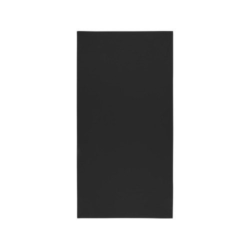 Lucas спортивное полотенце из переработанного полиэстера 50х100 см - сплошной черный