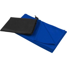 Lucas спортивное полотенце из переработанного полиэстера 70х140 см - Ярко-синий