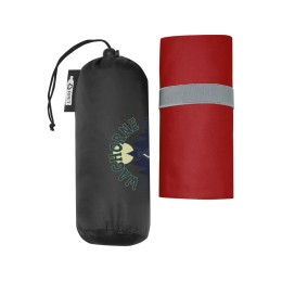 Pieter сверхлегкое быстросохнущее полотенце из переработанного РЕТ-пластика, красный