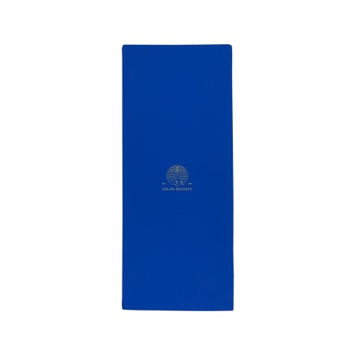 Lucas спортивное полотенце из переработанного полиэстера 30х80 см - Ярко-синий