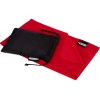 Спортивное охлаждающее полотенце Raquel из переработанного ПЭТ в мешочке, красный