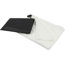 Lucas спортивное полотенце из переработанного полиэстера 50х100 см - Белый