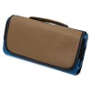 Плед для пикника Recreation, синий/черный