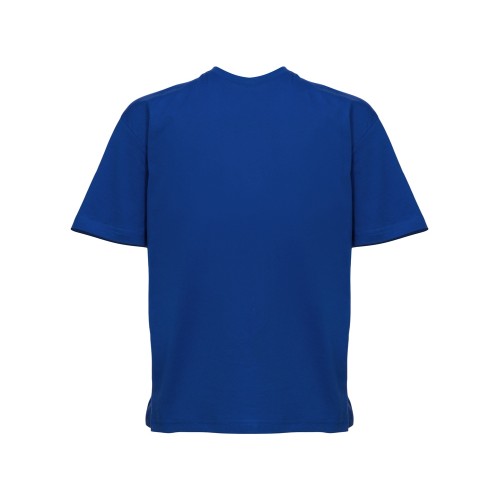 Детская футболка оверсайз «Liyon», классический синий