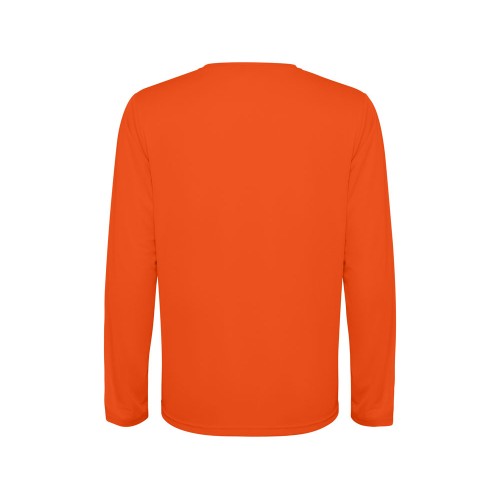 Лонгслив «Estoril» детский, огненно-оранжевый