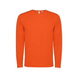Лонгслив «Estoril» детский, огненно-оранжевый