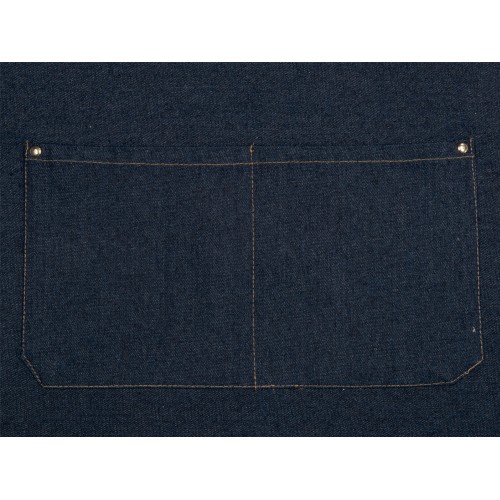 Джинсовый фартук с карманами Fry, синий