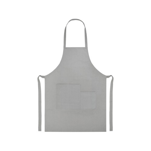 Khana Хлопковый фартук плотностью 280 г/м2, серый