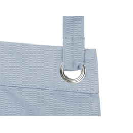 Хлопковый фартук Delight с карманом и регулируемыми завязками, антрацит