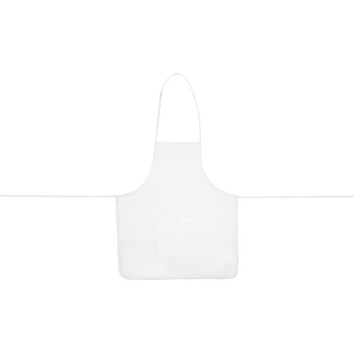 Фартук, белый, плотность 80г/м2