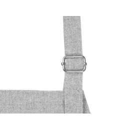 Фартук из переработанных материалов "Newborn", серый