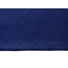 Хлопковый фартук Delight с карманом и регулируемыми завязками, синий нэйви